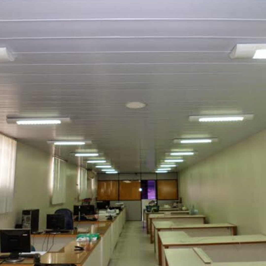 forro pvc em escritorio
